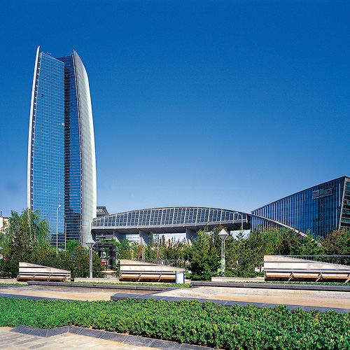 北京中关村金融中心    <br/>2002年合作设计  全国优秀工程设计奖铜奖